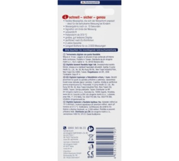 Produktbild dm / Mivolis Digitales Fieberthermometer