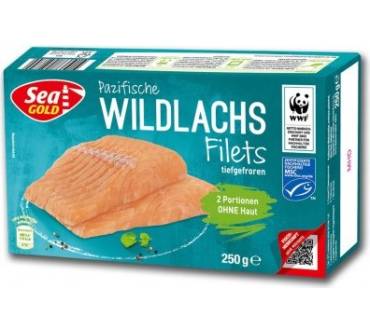 Produktbild Netto Marken-Discount / Sea Gold Pazifische Wildlachs Filets