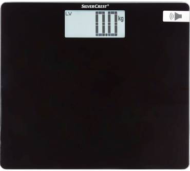 Produktbild Lidl / Silvercrest Personenwaage Glas, sprechend