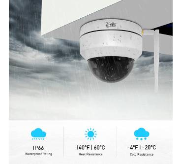 Produktbild YoLuke PTZ WiFi Security Camera