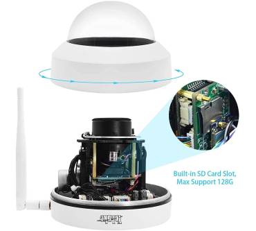 Produktbild YoLuke PTZ WiFi Security Camera
