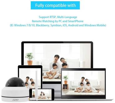 Produktbild YoLuke PTZ WiFi Security Camera