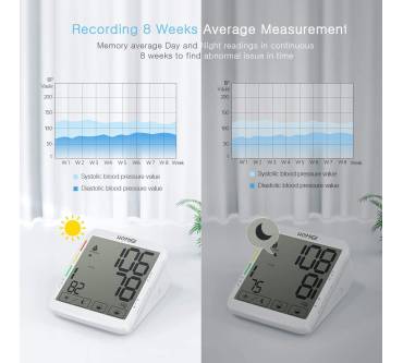 Produktbild Homiee Oberarm-Blutdruckmessgerät (Touchscreen)