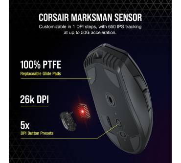 Produktbild Corsair Sabre RGB Pro Wireless