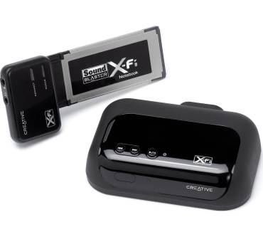 Produktbild Creative Sound Blaster X-Fi ExpressCard + Wireless Receiver