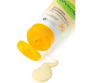 Produktbild dm / alverde Vitamin Sonnenmilch LSF 30, Bio-Mandarine