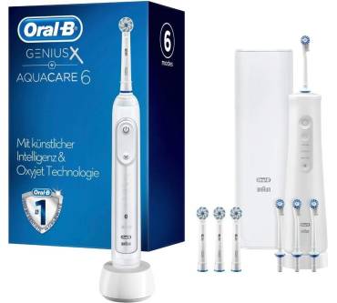 Produktbild Oral-B Genius X & AquaCare 6 Pro Expert