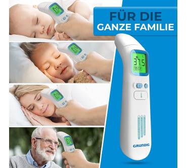 Produktbild Grundig 2in1 Stirn- und Ohrthermometer