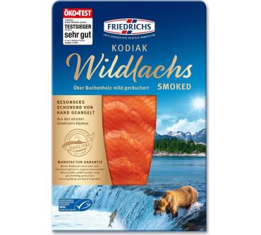Produktbild Friedrichs Kodiak Wildlachs smoked