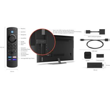 Produktbild Amazon Fire TV Stick 4K mit Alexa-Sprachfernbedienung (mit TV-Steuerungstasten) (2021)