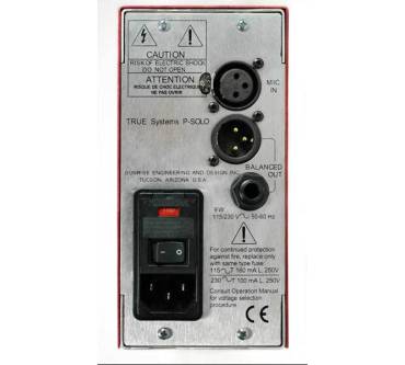 Produktbild TRUE Systems P-SOLO Mikrofon-Vorverstärker
