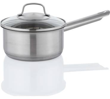 Produktbild Lidl / Ernesto Topfset Edelstahl mit Glasdeckel (5-teilig)