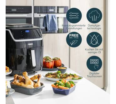 Produktbild Princess Dampf-Heißluftfritteuse 182080