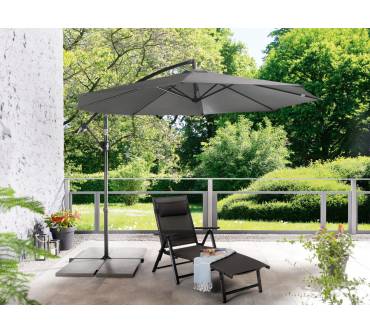 Lidl / Livarno Home Ampelschirm | Sehr guter Sonnenschutz für Garten und  Terrasse