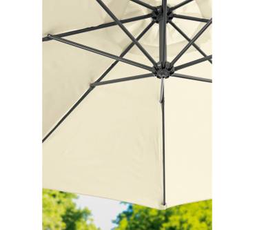 Lidl / Livarno Home Ampelschirm | Sehr guter Sonnenschutz für Garten und  Terrasse