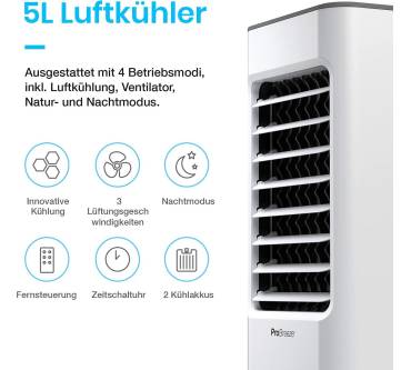 Produktbild ProBreeze 5 Liter Mobiler Luftkühler