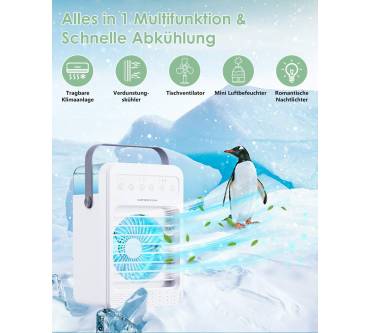 Produktbild Lipontan Mini Luftkühler 5-in-1
