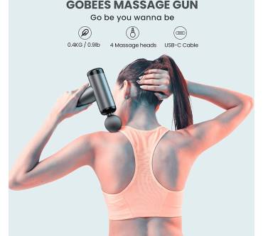 Produktbild Gobees Massagepistole Mini (GB-2104)
