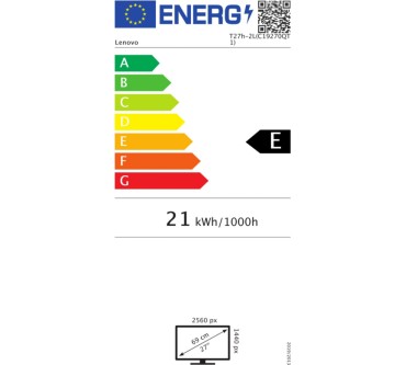 Produktbild Lenovo ThinkVision T27h-2L