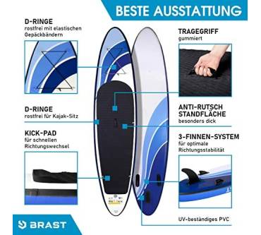 Produktbild Brast SUP Board aufblasbar GLIDER 320