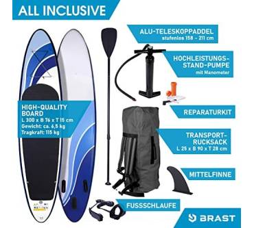 Produktbild Brast SUP Board aufblasbar GLIDER 320