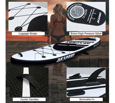 Produktbild AK Sport 10'6'' Inflatable Stand-up Paddle Board Package