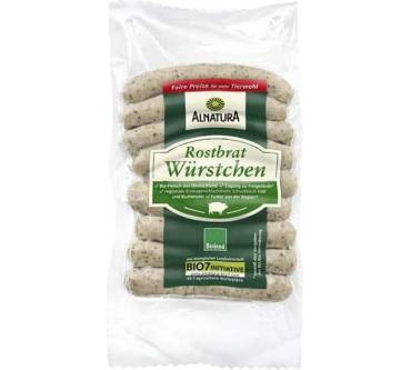 Produktbild Alnatura Rostbratwürstchen
