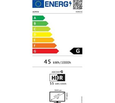 Produktbild Aopen XV1 43XV1CP powered by Acer