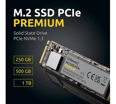 Produktbild Intenso M.2 SSD PCIe Premium