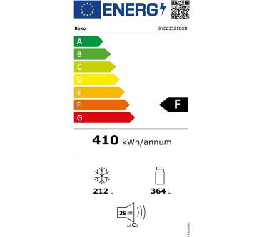 Produktbild Beko GNE63521DXB