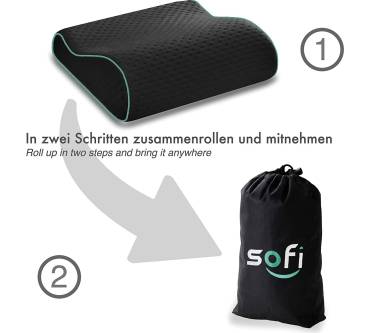Produktbild sofi Reisekissen mit Welle