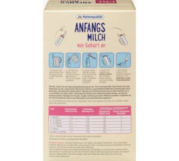 Produktbild dm / Bio Anfangsmilch PRE von Geburt an