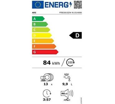 Produktbild AEG FFB53610ZW