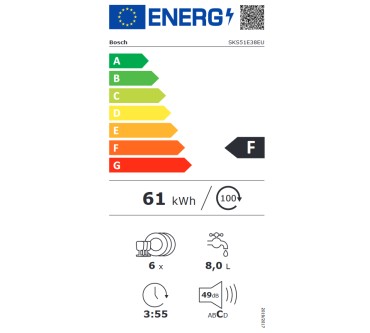 Produktbild Bosch Serie 2 SKS51E38EU