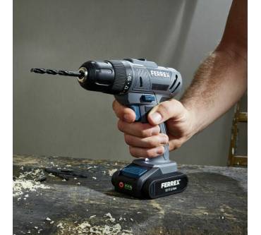 Produktbild Aldi / Ferrex Akku-Bohrschrauber (12 Volt / 2,5 Ah)