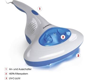 Produktbild Clean Maxx Milben-Handstaubsauger (3406)