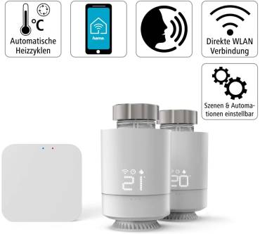 Produktbild Hama Smartes Heizkörperthermostat Starter-Set