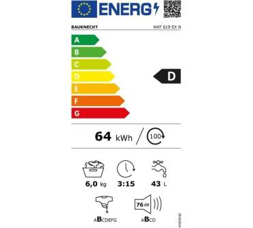 Produktbild Bauknecht WAT 619 EX N