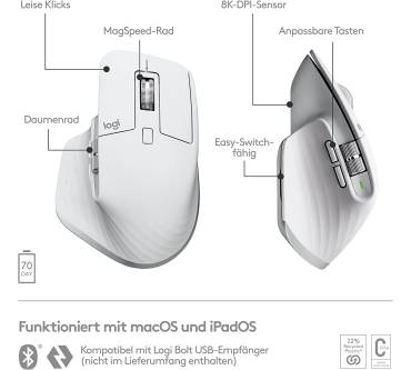 Produktbild Logitech MX Master 3S for Mac