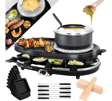 Produktbild Kesser 3in1 Raclette-Grill mit Naturgrillstein