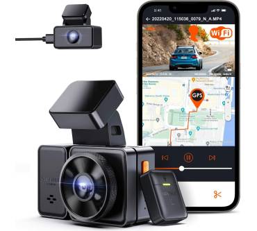 Produktbild Vantrue Element 2 Dual 1944P Dash Cam