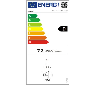 Produktbild Exquisit KS16-V-H-010D