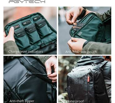 Produktbild PGYTECH OneMo Backpack 25L mit Umhängetasche