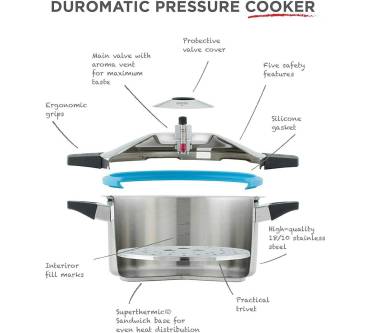 Produktbild Kuhn Rikon Duromatic Hotel Schnellkochtopf 5l; 30330