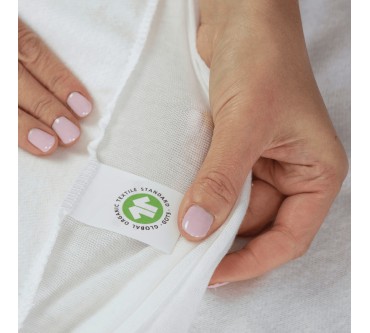 SLEEPZEN Gants De Toilette En Coton Bio GOTS - Épais Et Doux - 500 G/m² - Fabriqué Au Portugal