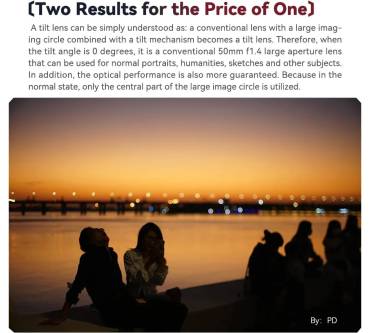 Produktbild TTArtisan Tilt 50mm F1.4