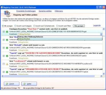 Produktbild Avanquest Registry First Aid 7 Platinum