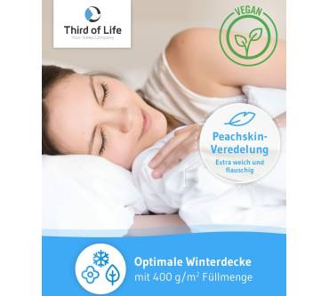 Produktbild Third of Life Nachhaltige Ganzjahresdecke Verda