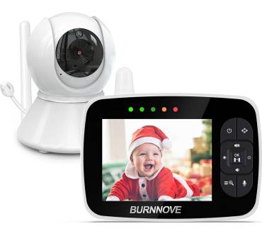 Produktbild Burnnove Babyphone mit Kamera 3.5 Zoll