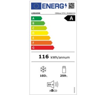Produktbild Liebherr CBNbsa 5753 Prime BioFresh NoFrost